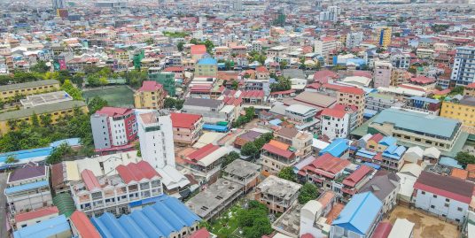 ដីកែងសម្រាប់លក់ក្នុងខណ្ឌទួលគោក Corner Land For Sale in Khan Toul Kork